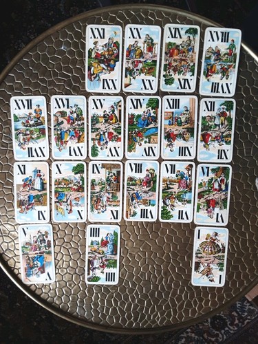 Rar tarotkarten - 19, tarotkarten/