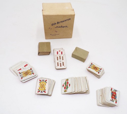 Alte mini kartenspiele - alte,
