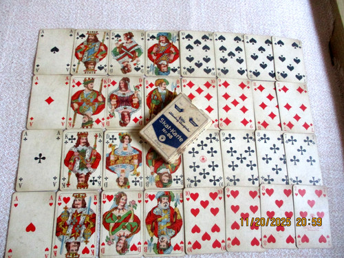 Altes skat kartenspiel nummer - ,
