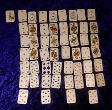 antikes Kartenspiel  B