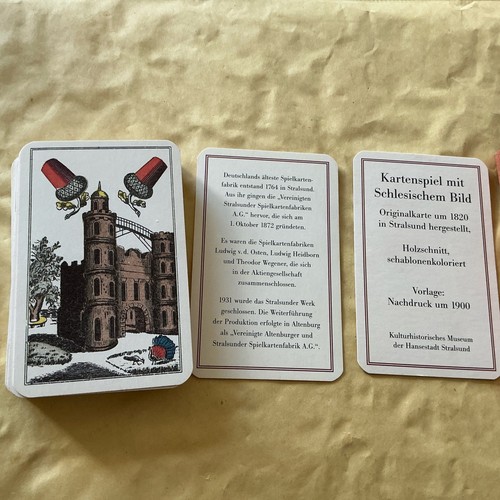Kartenspiel schlesischem bild - kartenspiel,