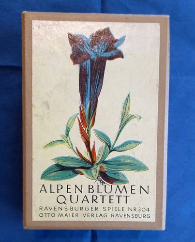 Altes quartett alpenblumen - altes,