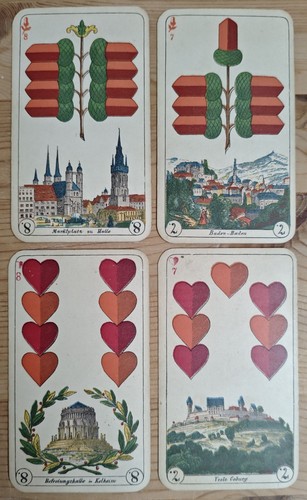 Alte spielkarten playing - spielkarten, cards