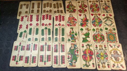 Altes kartenspiel 30er 40er - altes,