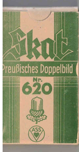 Ass skatkarte spielkarte alt - skatkarte,