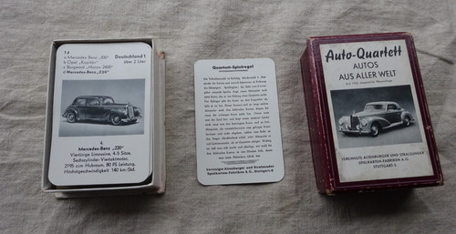 Altes auto quartett - altes,