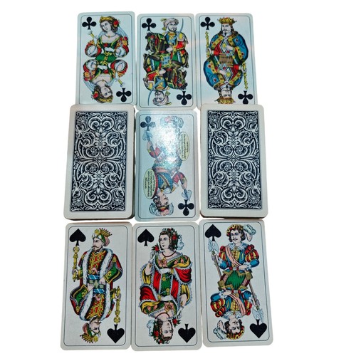 Altes antikes kartenspiel - antikes,