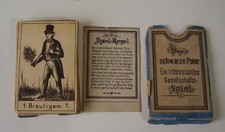 Antikes Seltenes Kartenspiel "