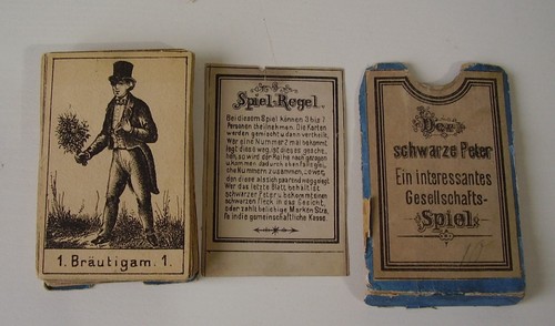 Antikes seltenes kartenspiel - seltenes,