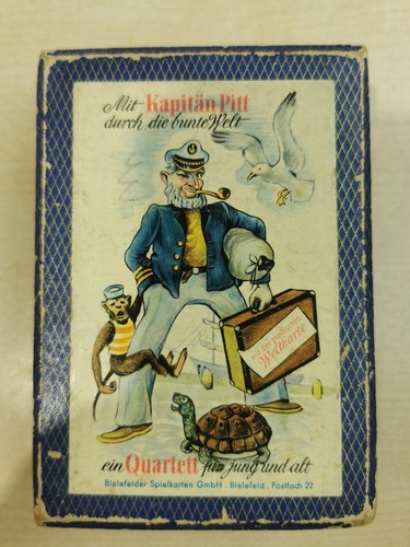 Altes quartett mit kapitän - quartett,