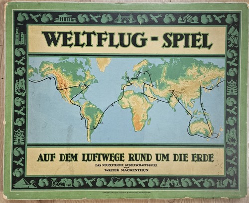 Weltflug spiel 1925 von walter - 1925,