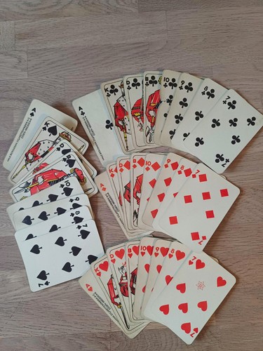 Kartenspiel antik haus - kartenspiel,