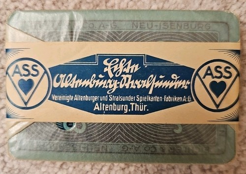 Alte skatkarten unbespielt - alte,