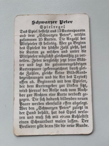 Schwarzer peter spielregel - spielregel, ca