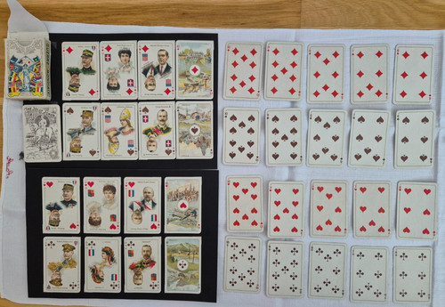 Rarität spielkarten guerre - spielkarten,