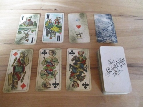Alte spielkarten 1915 - spielkarten,